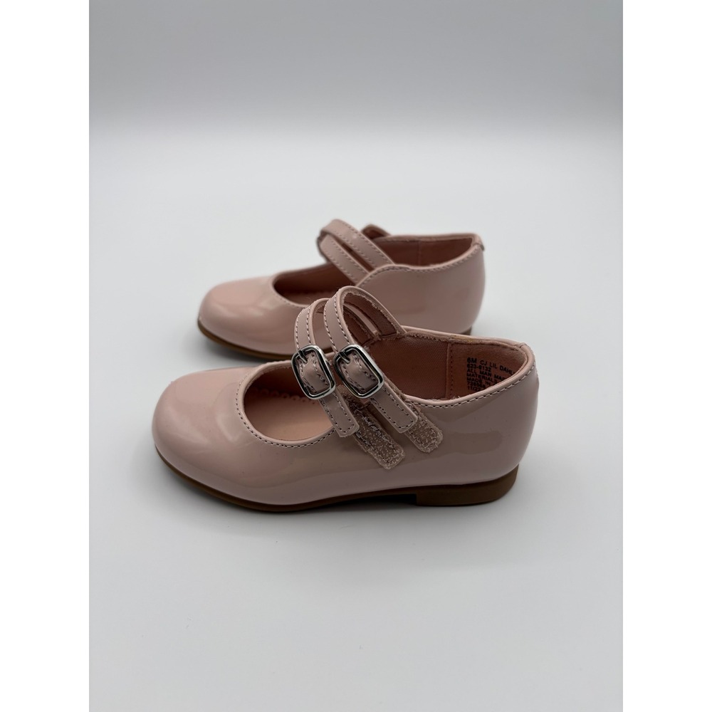 Christie & Jill CJ Lil Dahlia Toddler 6M Pink Mauve Double Strap Mary Jane